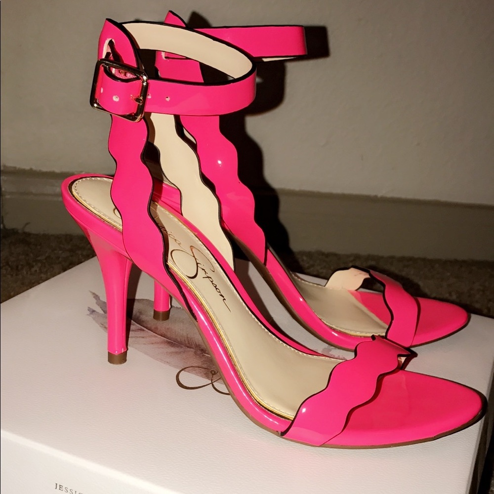 Pink Jessica Simpson Heels